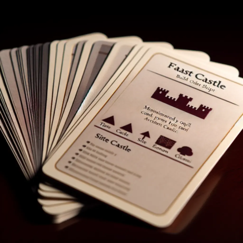 Miniatura biblioteki build-orderów – timeline jednostek i struktur