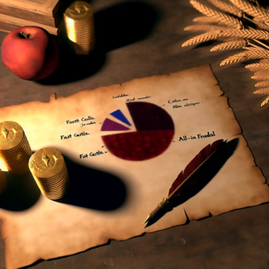 Wykres kołowy prezentujący statystyki wykorzystania cookies