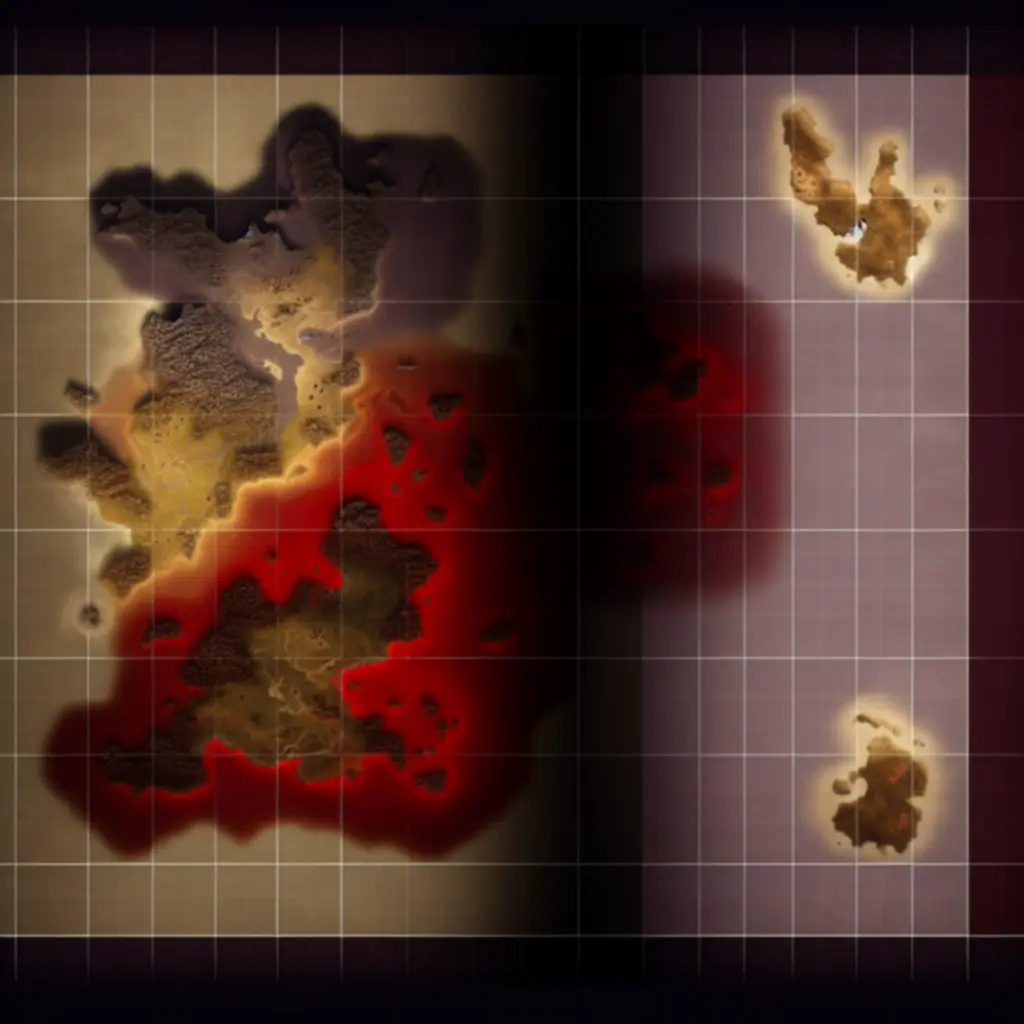 Heat-map przedstawiający procent wygranych cywilizacji na mapie Arena