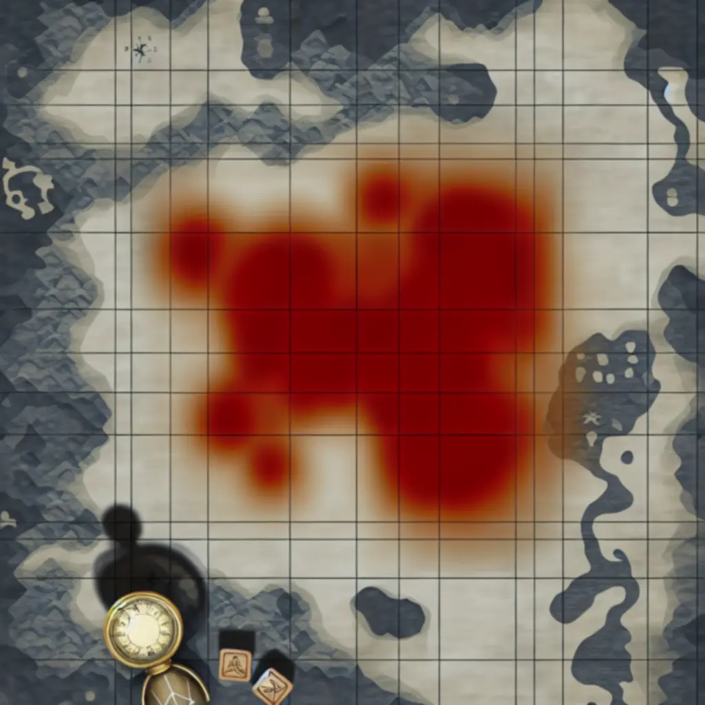 Atlas map z warstwami cieplnymi drop-frequency i stref agresji