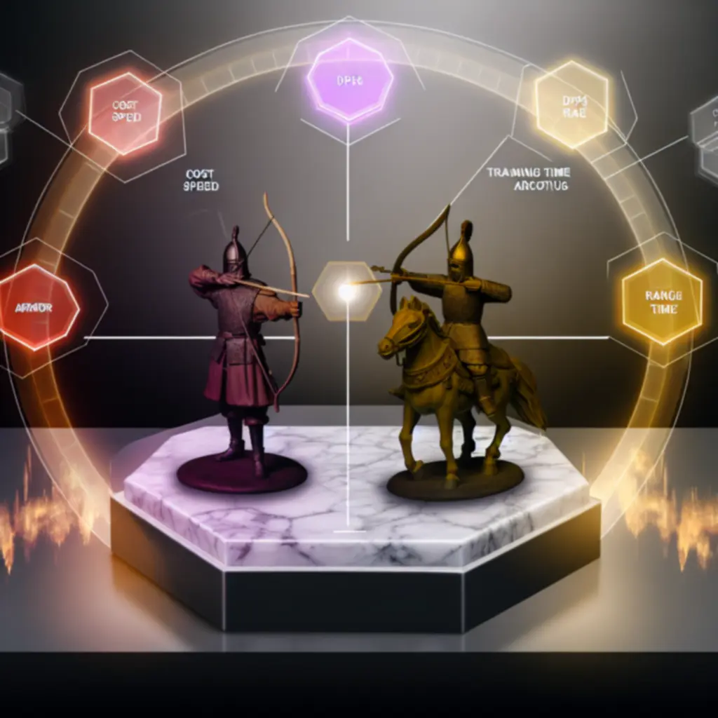 Radarowe porównanie dwóch jednostek